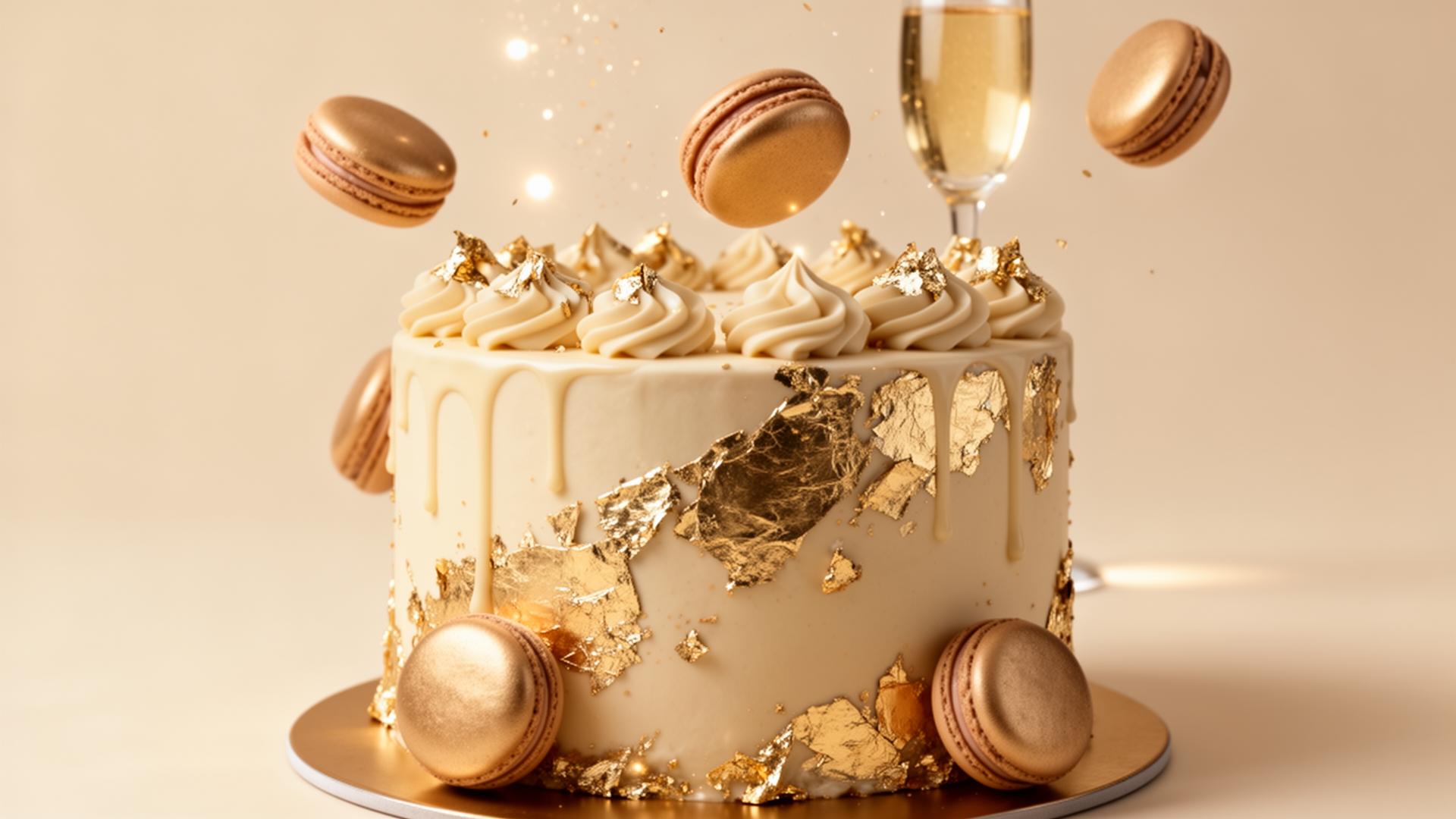 Luxury celebration cake